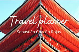 design your custom travel plan diseñaré tu plan de viaje personalizado