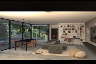 render 3d fotorealistici ambientati