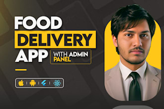 build food delivery app restaurant website or food delivery app restaurant app