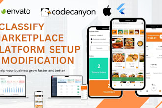 install, customize and fix your codecanyon, flutter app