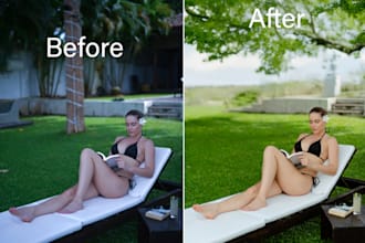 edit your portfolio, commercial, professional photos