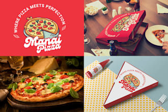 design a vintage or modern restaurant logo for your food business