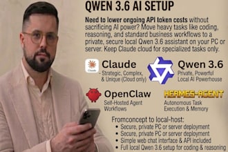 reduce your claude costs with local qwen