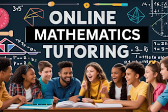 tutor online algebra geometry arithmetic and measurement to high schoolers