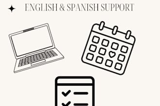 be your bilingual virtual assistant in english and spanish