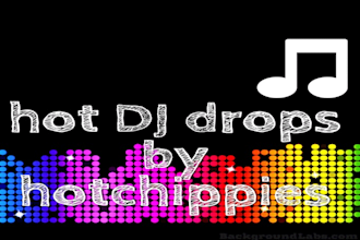 record 5 hot DJ drops in an Aussie female accent