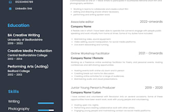 write you a stand out CV