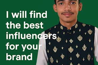 find the best influencers for your brand or niche