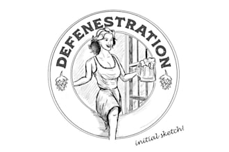 design awesome brewery logo