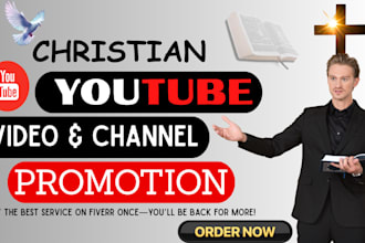 do christian youtube promotion, christian video promotion
