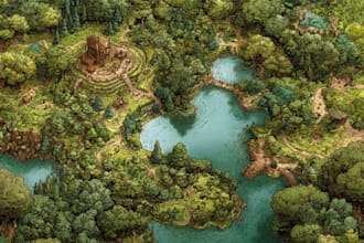 map illustration fantasy map design