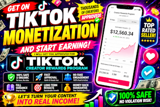 do tik tok monetization organic tiktok promotion creator rewards program