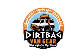 design awesome dirt bag van lifers logo