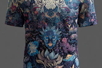 make custom and trendy t shirt design