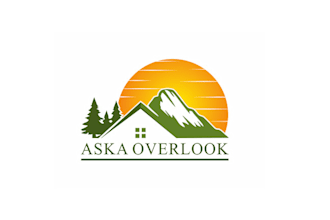 design traditional powerful a logo for a mountain getaway
