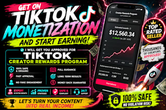 do complete tik tok monetization for creator rewards program