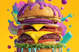 design food pop art of your food pop art