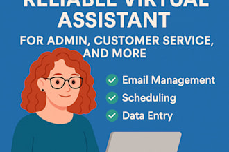 manage your admin tasks, emails, and scheduling as your virtual assistant