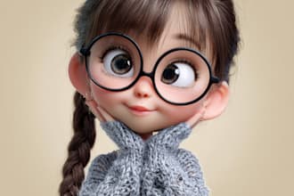 do a cartoon caricature, logo, portrait, or avatar