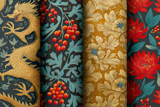 design unique seamless pattern for textile fabric prints