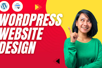 design wordpress website, manage business website