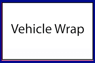 do custom car wrap, van wrap and truck wrap