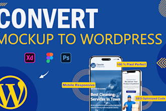 build a responsive wordpress site from your figma