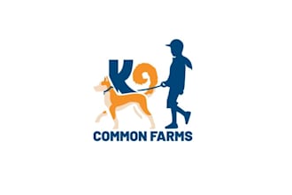design dog walking business logo