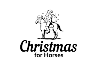 design inspirational party christmas logo for horses