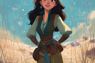 create you in disney style
