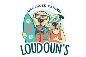 design eye catching hip logo for 2 young dog trainers