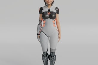 3d stylized character for your game