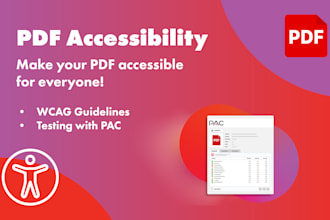 make any PDF accessible and fix all accessibility issues