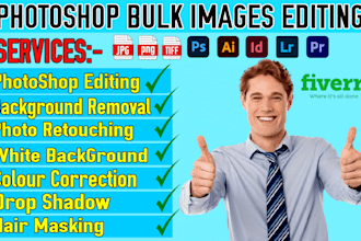 give professional photo editing services ie background