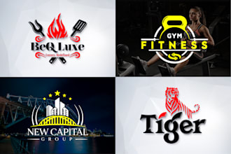 do professional modern logo design for your brand in 24hrs