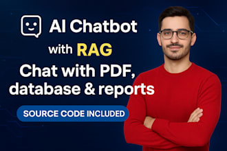 build ai chat with PDF, database or reports using gpt rag