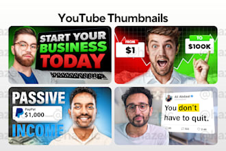 professionally edit youtube thumbnails