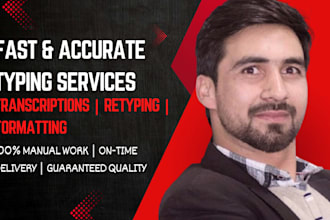 do fast and accurate data entry typing