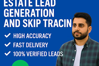 provide verified property owner leads with skip tracing