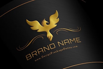 reate a modern premium phoenix photography logo design