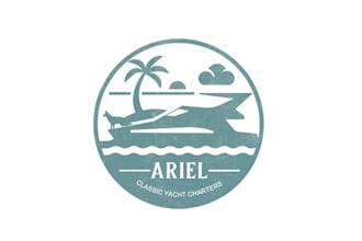 design professional private luxury yacht charter logo