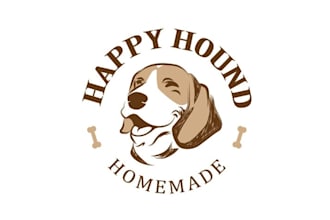 design sustainability dog food company logo