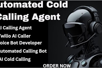 ai calling agent, twilio ai caller, voice bot developer, ai cold calling