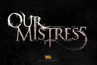 design a logo for your power, folk, or symphonic metal band