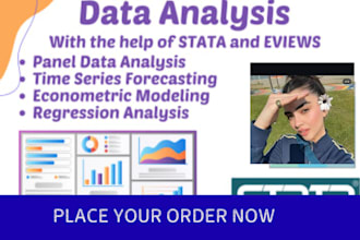 do statistical data analysis, spss data analysis, stata, projects, reports