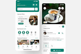 build coffee shop app coffee website beverage app