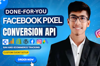 setup facebook pixel and conversion API for accurate tracking and sales boost