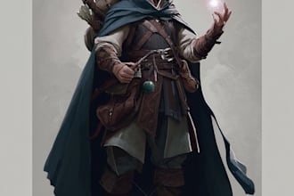 dnd character art and dnd character art