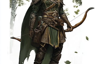 draw fantasy human or furry character for a video game