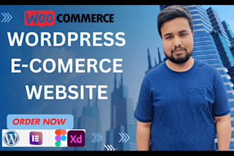 design ecommerce store and online webshop using woocommerce wordpress